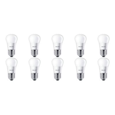PHILIPS - LED Lamp 10 Pack - CorePro Lustre 827 P45 FR - E27 Fitting - 5.5W - Warm Wit 2700K | Vervangt 40W