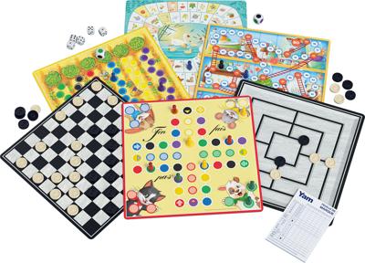 100 klassieke en originele spellen - Bordspellen - SCHMIDT SPIELE - Vanaf 3 jaar