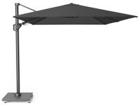 Challenger T2 premium 350x260 cm Faded black zweefparasol zonwering Platinum - Platinum - thumbnail