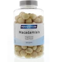 Nova Vitae Macadamia ongebrand raw 250 Gram - thumbnail