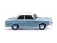 Wiking 020204 H0 Auto Ford Taunus 12M - pastelblauw met wit dak - thumbnail