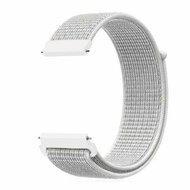 Sport Loop nylon bandje - Wit - Samsung Galaxy Watch 5 (Pro) - 40mm / 44mm / 45mm Sport Loop nylon bandje - Wit - Samsung Galaxy Watch 5 (Pro) - 40mm / 44mm / 45mm