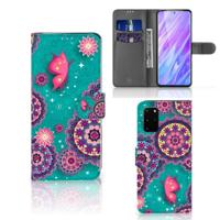 Samsung Galaxy S20 Plus Hoesje Cirkels en Vlinders - thumbnail
