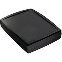 TRU COMPONENTS TC-7910872 Handbehuizing 185 x 145 x 39 ABS Zwart 1 stuk(s) - thumbnail