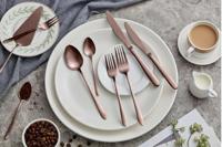 Buccan - Bestekset - London - 50 delig - Roségoud - thumbnail