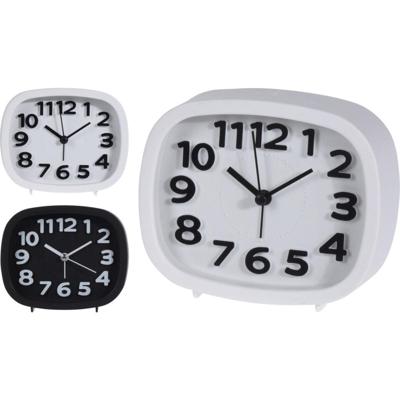 Wekker 2 ass zwart of wit