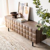 Eleonora TV-meubel 'Felix' Mangohout, 160cm - thumbnail