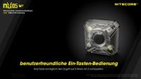 NiteCore NC-NU05V2 NU05 V2 Kleine mobiele lamp LED Zwart, Transparant - thumbnail