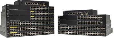 Cisco SF352-08P 10/100-PoE-Managed Switch met 8 poorten (SF352-08P-K9-EU)