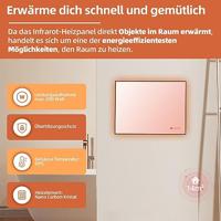 SHX SHXCM600Wifi Infraroodpaneel 600 W 12 m² Glas - thumbnail