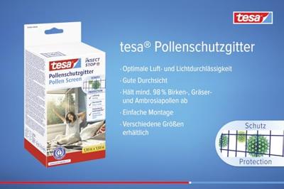 tesa 55297-00000-00 Pollenrooster (b x h) 1200 mm x 2400 mm Antraciet 1 stuk(s) - thumbnail