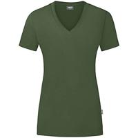 JAKO C6120D T-Shirt Organic Dames - Olijf - 48 - thumbnail