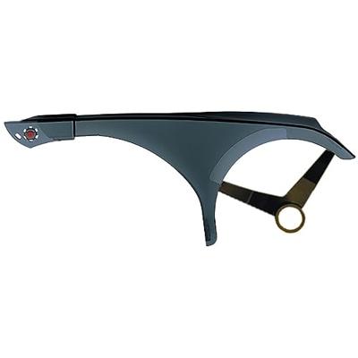 Hebie kettingscherm ATB/MTB transparant