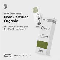 D&apos;Addario Woodwinds Organic Reserve Tenor Saxophone Reeds 3+ (5 stuks) - thumbnail