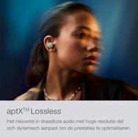 Bowers & Wilkins Pi8 draadloze True Wireless Noice Cancelling Koptelefoon met Bluetooth, AptX, actieve ruisonderdrukking (ANC) en geïntegreerde microfoons – Jade Green - thumbnail