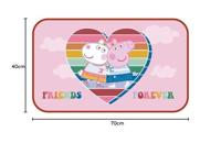 Peppa Pig vloerkleed 70 x 140 cm - thumbnail