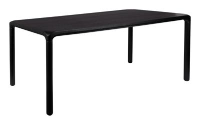 Zuiver Eettafel 'Storm' Essenhout, 160 x 90cm, kleur Zwart
