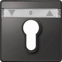 Merten 348214 Afdekking AquaDesign Antraciet 1 stuk(s)