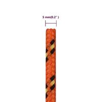 Boottouw 5 mm 50 m polypropyleen oranje - thumbnail