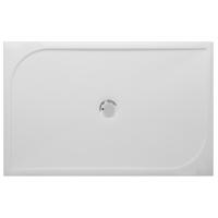 Badstuber Viva douchebak 140x90cm mineraalmarmer - thumbnail