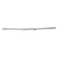 Ergotec Stuur flat bar 25,4x600 mm - zilver - thumbnail