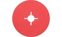 PFERD TOOLS 64182125 Keramische korrel fiberschijf Ø 125 mm Co-Cool 120 voor koel slijpen op roestvrij staal Diameter 125 mm - thumbnail