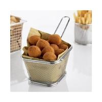 Excellent Houseware Frietmand 14x11x7 cm RVS - thumbnail