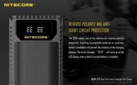 Nitecore Canon LP-E6 / LP-E6N / LP-E6NH / LP-E8 oplader - thumbnail