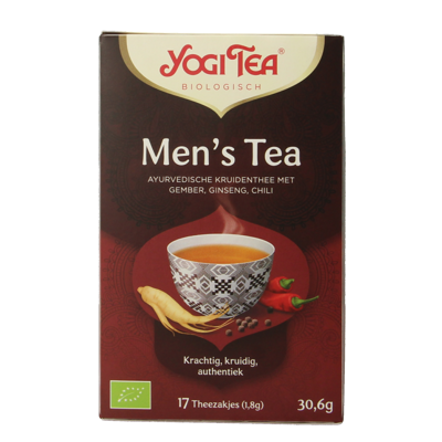 Men's tea bio 17 Zakjes
