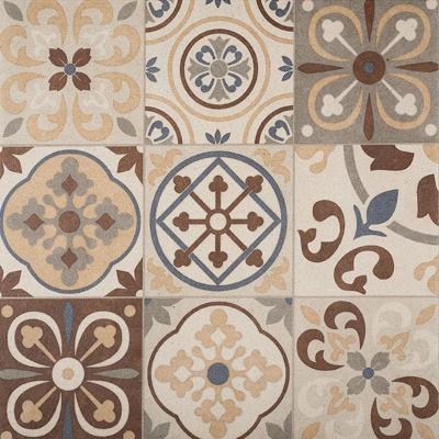 Minimaal 10! Designo 60x60x3 cm Mosaic Terra bestrating tegel Gardenlux - Gardenlux