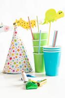 Groene bekers 350ml - 8 stuks - thumbnail