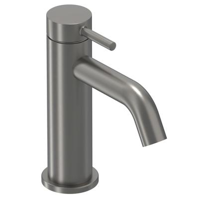 IVY Bond Wastafelmengkraan - opbouw - laag - coldstart - Geborsteld metal black PVD 6100106