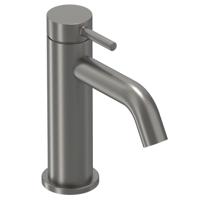 IVY Bond Wastafelmengkraan - opbouw - laag - coldstart - Geborsteld metal black PVD 6100106 - thumbnail