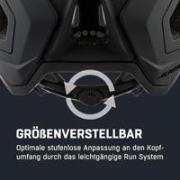 Olympic Sportswear Alpina sports mtb helm comox 52-57 mat zwart - thumbnail