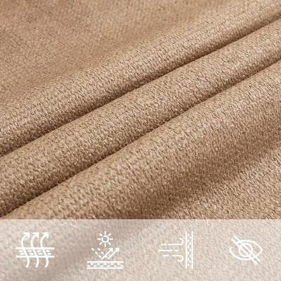 VidaXL Zonnezeil 160 g/m² 3/4x2 m hdpe taupe