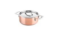DUCQ Kookpan met deksel - inductie - koper - ø 20 cm / 2 liter - thumbnail