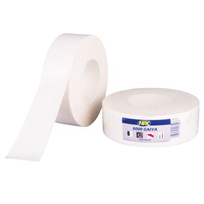 HPX Gaffer 6000 tape | Wit | 19mm x 50m - AW1950 | 48 stuks AW1950