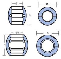 TEN00501 - ZINK KRAAGSCHACHT 22MM. - thumbnail