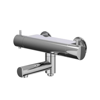 Badthermostaatkraan IVY Bond Opbouw Omstel Met Draaibare Baduitloop Met Omstel Cooltouch Chroom IVY