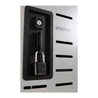 Ergotron Zip40 Trolley voor 40 tablets/notebooks, afsluitbaar, staal, grijs, wit, schermgrootte: tot 15,6 inch - thumbnail