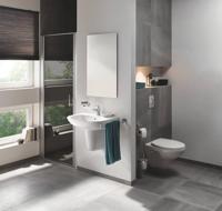 Grohe QuickFix Start Flow wastafelkraan met trekwaste chroom - thumbnail