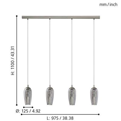 Eglo Design hanglampFarsala - 96344