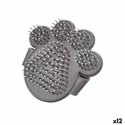 Hondenkam Mascow Grijs 10,5 x 10 x 3 cm (12 Stuks)
