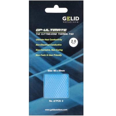 Gelid Solutions GP-Ultimate thermal pad 2.0MM - Value Pack - 2PCS Gelid Solutions GP-Ultimate thermal pad 2.0MM - Value Pack - 2PCS