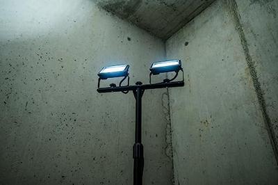Brennenstuhl led bouwlamp jaro 6060 t 4800 lumen - met statief en stekkerkabel