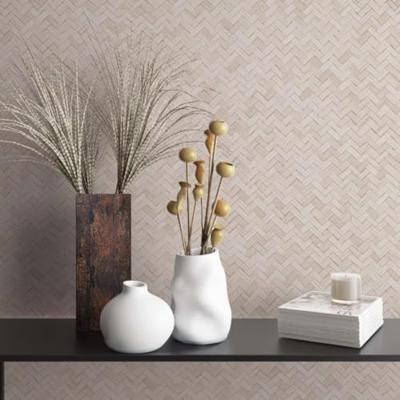 Noordwand Botanica Behang met rotan vlechtwerk 33333