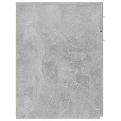 Apothekerskast 20x45,5x60 cm spaanplaat betongrijs