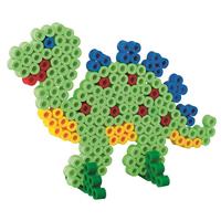 Hama maxi strijkkralenset dino, 250st. - thumbnail