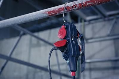 Brennenstuhl Professional Powerblock met verlengkabel | PB 1100 | IP54 | 4-voudig | 15m | zwart | H07RN-F 3G1.5 - 9161150161 Brennenstuhl Professional Powerblock met verlengkabel | PB 1100 | IP54 | 4-voudig | 15m | zwart | H07RN-F 3G1.5 - 9161150161