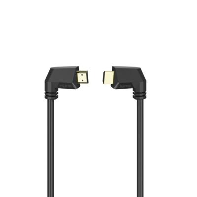 Hama High Speed HDMI™-kabel Connector - Connector 90° Ethernet Verguld 1,5 M Hama High Speed HDMI™-kabel Connector - Connector 90° Ethernet Verguld 1,5 M